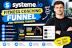 build a systeme io fitness coaching funnel for personal trainers