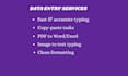 do fast and accurate typing and copy paste work for you