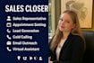 sales closer sales representative lead generation b2b sales agent sales rep