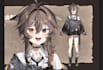 design quality live2d vtuber model 2d vtuber illustration live2d rigging, vtuber