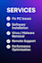 provide professional technical support, fix PC issues and install software
