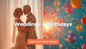 be wedding and birthday invitation video maker