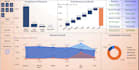 design a professional power bi report with KPI analysis