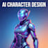 create a stunning ai character designs for games, films, and animations