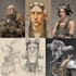 create aaa characters based on your concept art