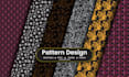 design a seamless textile print pattern design