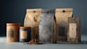 do coffee packaging, coffee bag, label design