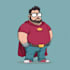create superhero cartoon character for you