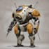 make a mecha robot illustrations