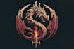unique fantasy dungeon game logo title pack