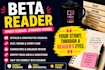 beta reader, alpha reader fantasy, romance book beta reader cozy mystery reader