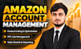 be your amazon seller central listing and store tasks specialist