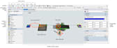 build simulation model in arena, anylogic, flexsim softwares