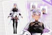 draw, rig cute anime vtuber model, live2d 3d vtuber  model, female or male anime