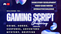 ghostwrite youtube channel detective crime gaming video scripts to engage player