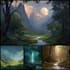 fantasy concept landscape illustrations