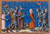 draw medieval illustration, art, miniatures