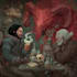 illustrate fantasy art characters and creatures