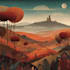 draw a landscape illustration