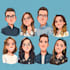 draw cartoon vector portrait with your face
