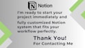 create a custom notion template, notion expert , notion setup , notion
