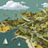 do vector map illustration and event map