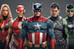 draw a superhero cartoon characters