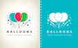 create high quality and beautiful balloon logo design