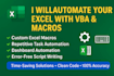 clean, format and automate your excel files