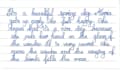 write anything with my beautiful handwriting
