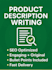 write SEO  product descriptions that increase sales