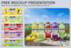 do illustrative packaging, box, and label design