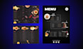 design professional restaurant menu design