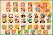 make one piece characters emotes