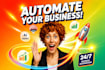 build ai sales agents and n8n workflow automation to automate your business