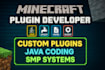 do minecraft plugin spigot paper bukkit customjava coding mod skript smp server