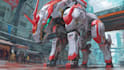 do anime style mecha robot illustrations