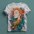 make amazing custom illustration t shirt design