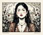 create a linocut illustration