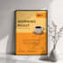 create clean and minimalist poster designs