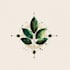 design a unique botanical boho logo