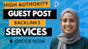 do premium seo guest posts and high da guestpost backlink