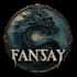 create a fantasy game logo and branding