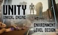 create professional 3d game environments for unity and unreal engine 5