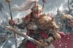 create a sci fi character art inspired by warhammer style