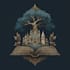 design a unique fantasy book novel series logo