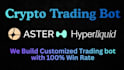build custom crypto trading bot with grid dca arbitrage and profitable strategy