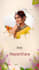 create a indian style digital wedding invitation video