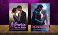 design a custom illustrated romance book cover