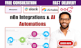 setup n8n airtable slack manychat twilio ringcentral synthflow ai automation